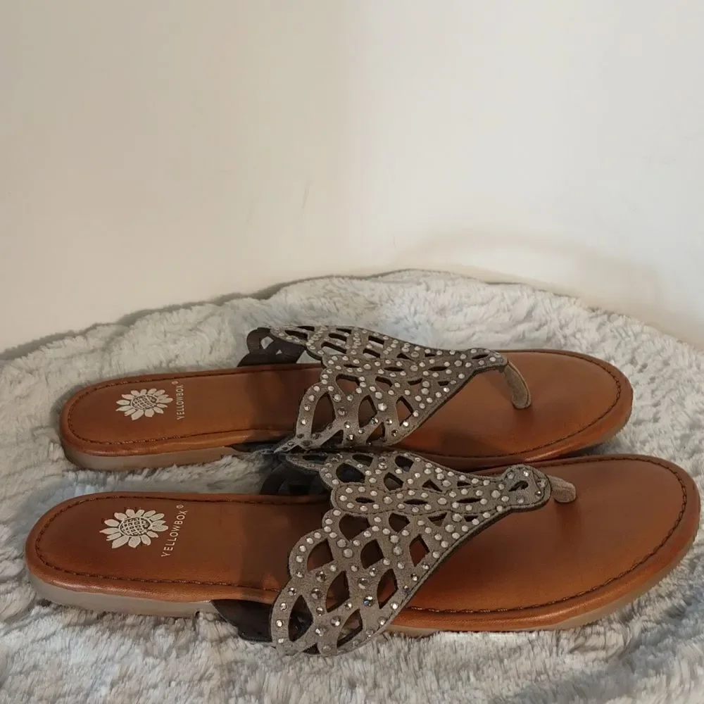 Yellow Box "Capricorn" Woman's Thong Sandals - Picture 5 of 6